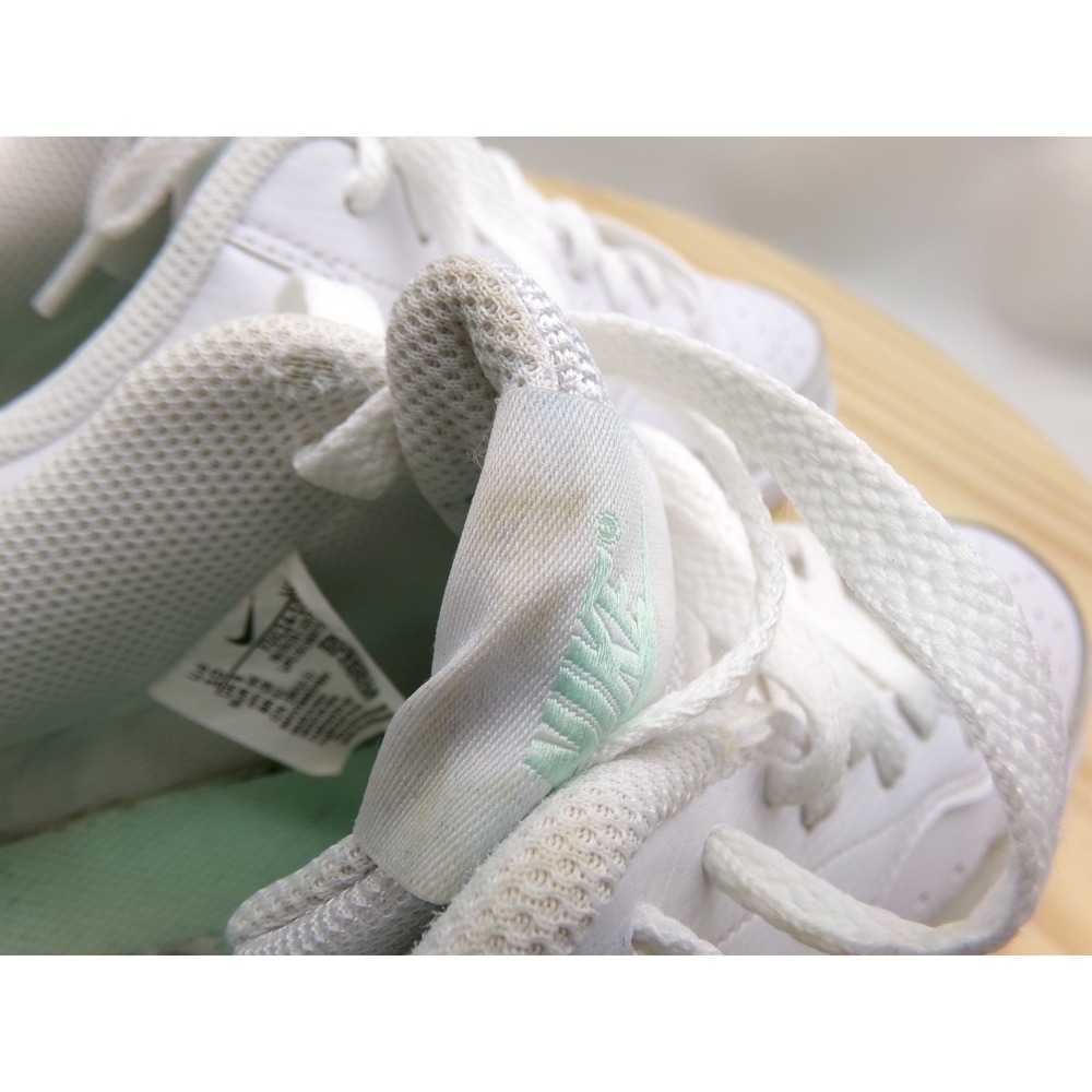 Nike Court Vision Low Shoes FZ4124-100 Mens White‎ Mint Green Sz 10 Sneakers - Picture 9 of 10